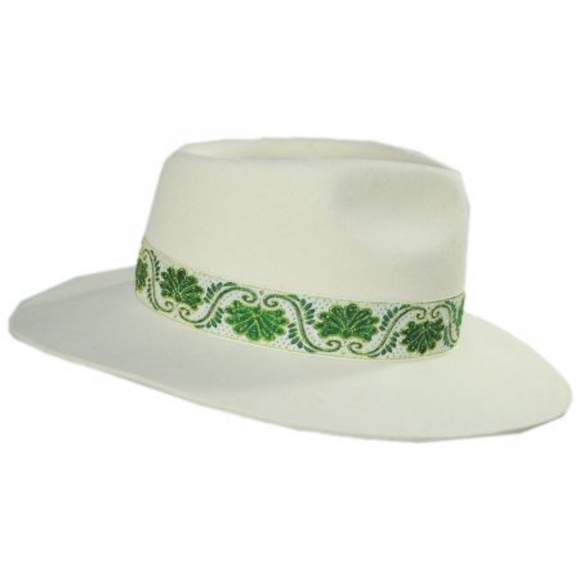 LACK OF COLOR IVY BEVERLY FEDORA HAT WHITE SIZE 57CM(M) main image 4